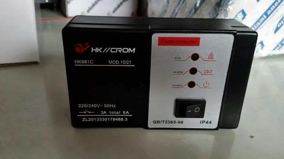 Автоматический контроллер зажигания HK681-C высокой энергии детектор пламени |