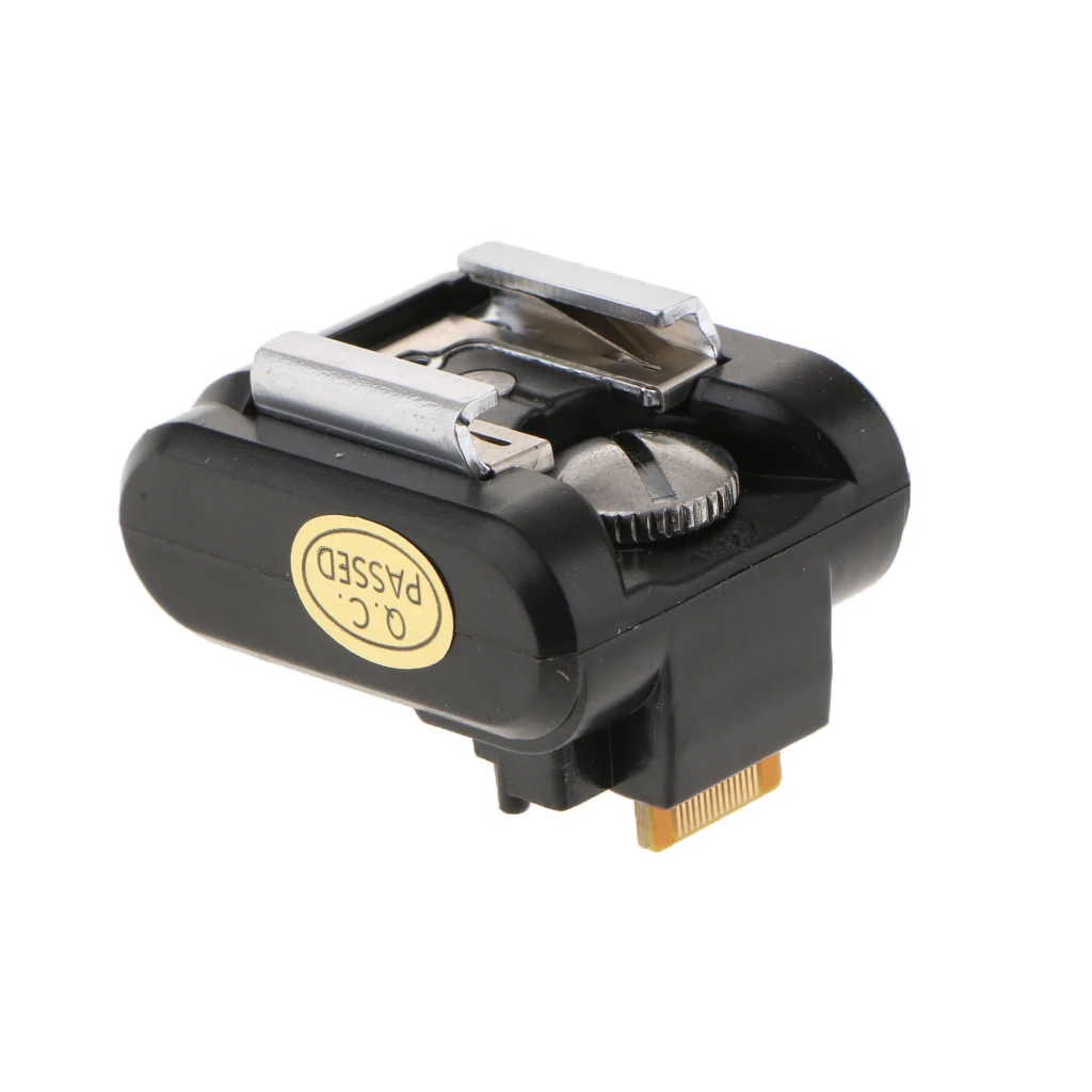 Camera Flash Hot Shoe Adapter Trigger Sync Converter for Sony NEX-3 5 5C to Canon 580EXII 430EX, Nikon SB900 800 600, Godox U2