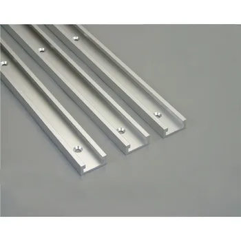 

1 Pcs T-tracks Aluminum Slot Miter Track Jig Fixture for Router Table Bandsaws Woodworking Tool Length 300/400/600/800mm