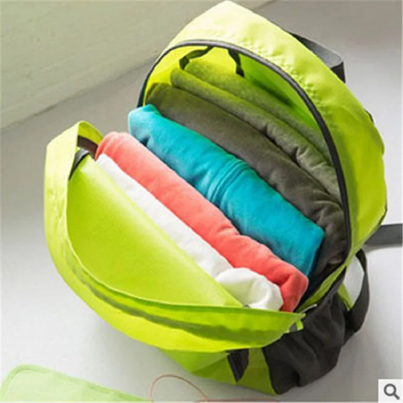 Outdoor travel ultra-light foldable skin bag Korean version portable waterproof travel backpack boys and girls schoolbag