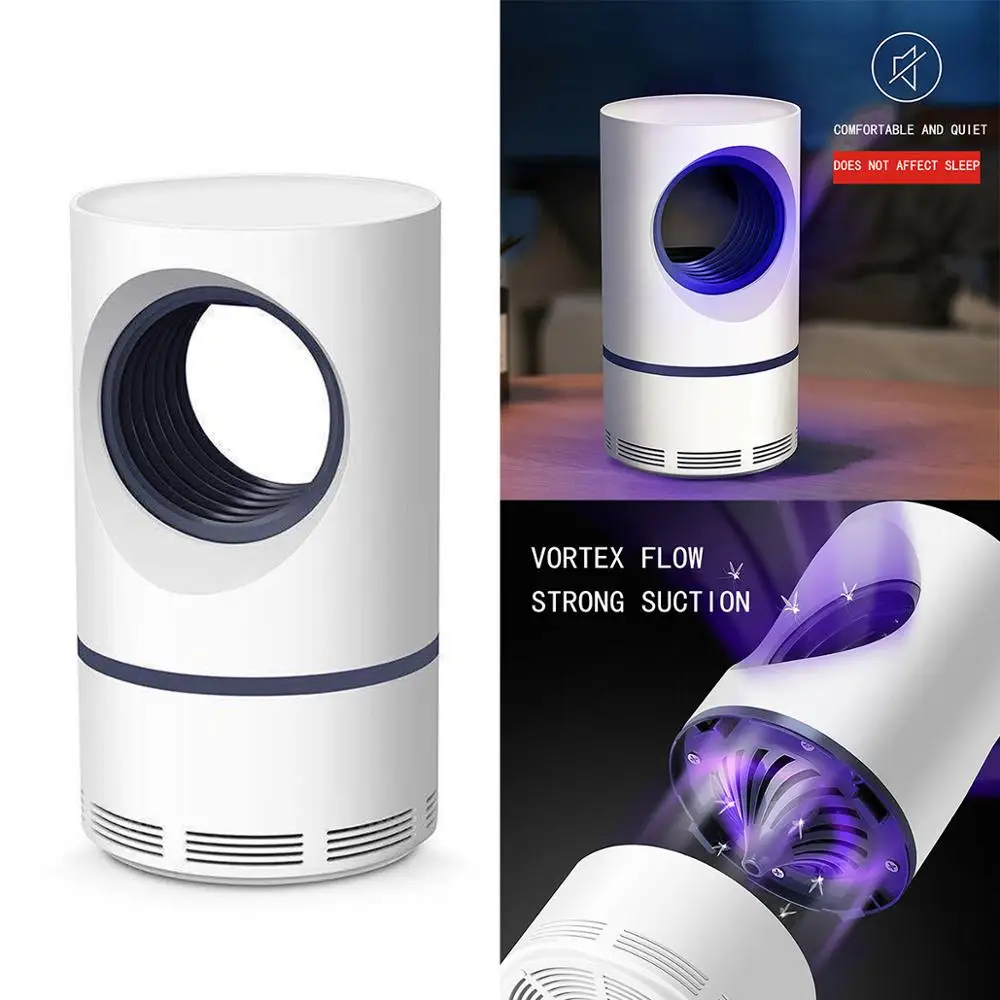 

Practical Electric Mosquito Killer Zapper USB LED Light Lamp Fly Insect Bug Trap
