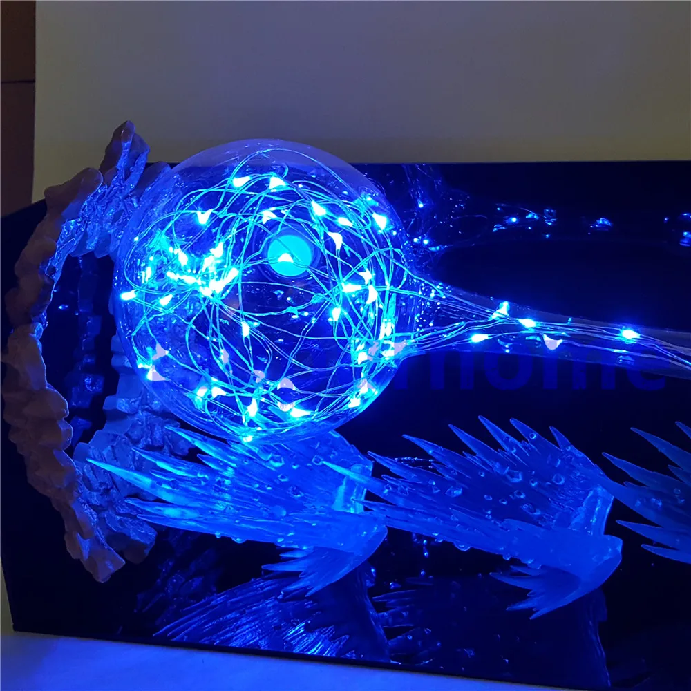 Жемчуг дракона Z Vegeta DIY Свет Супер Saiyan Kamehameha Led освещение мультфильм аниме Жемчуг дракона супер злой Вегета diy свет DBZ