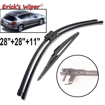 

Erick's Wiper Front Rear Wiper Blades Set For Peugeot 407 Estate 407 SW 2004-2010 Windshield 28"28"11" Left Hand Drive