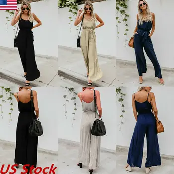 

Womens Summer Sleeveless Casual Long Evening Party Cocktail Beach Dress Sundress