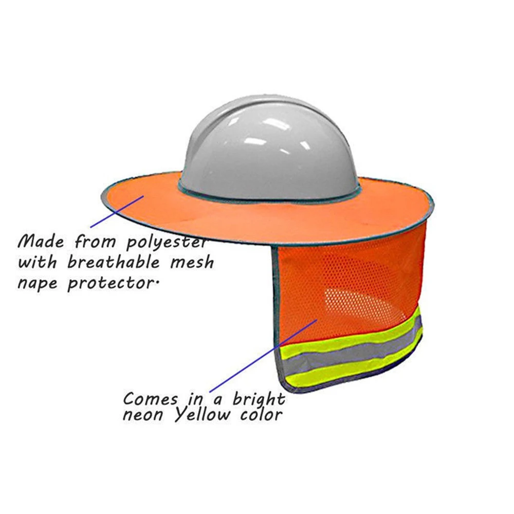 hard hat sun blocker