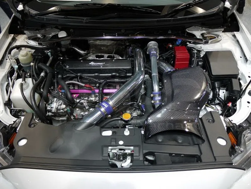 2008-2013 Mitsubishi Evolution EVO X HKS KAISAI Style Air Box CF (51)