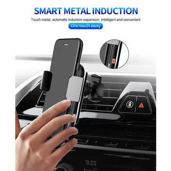 

CARPRIE Car Holder 1PC Car Phone Holder Induction Socket Support Mobile Navigator Support Charging for Mobile Phone m22