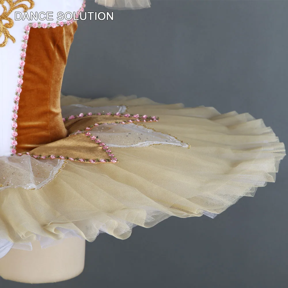 Коричневая бархатная стрейчевая кофточка профессиональная пачка классическая танцевальная одежда для женщин и детей танцевальные костюмы балерины BLL135