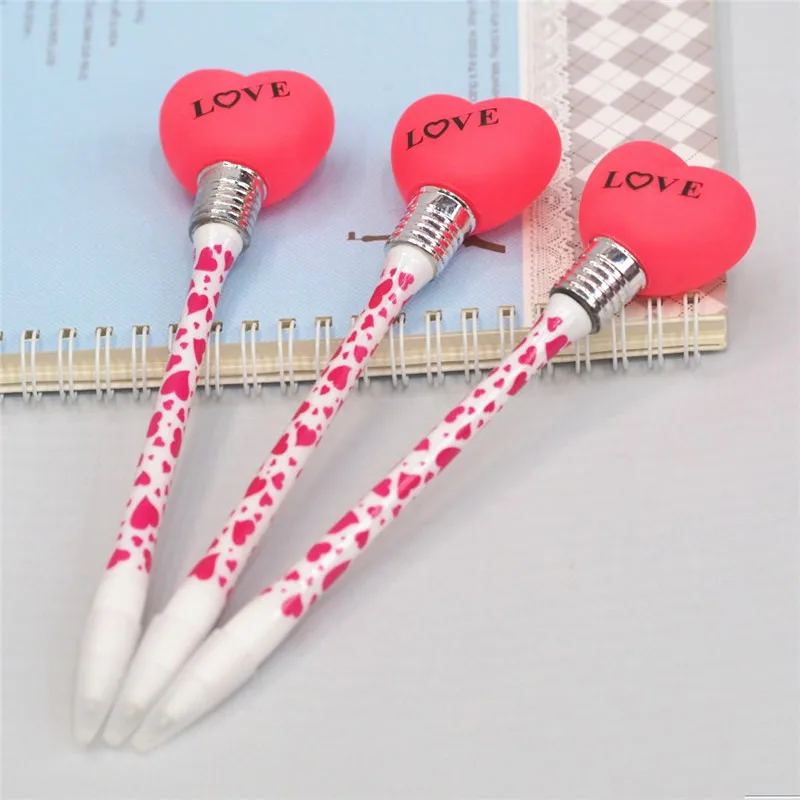 Wholesale 24pcs/Lot The Heart Ballpoint Pen For Wedding Decoration And