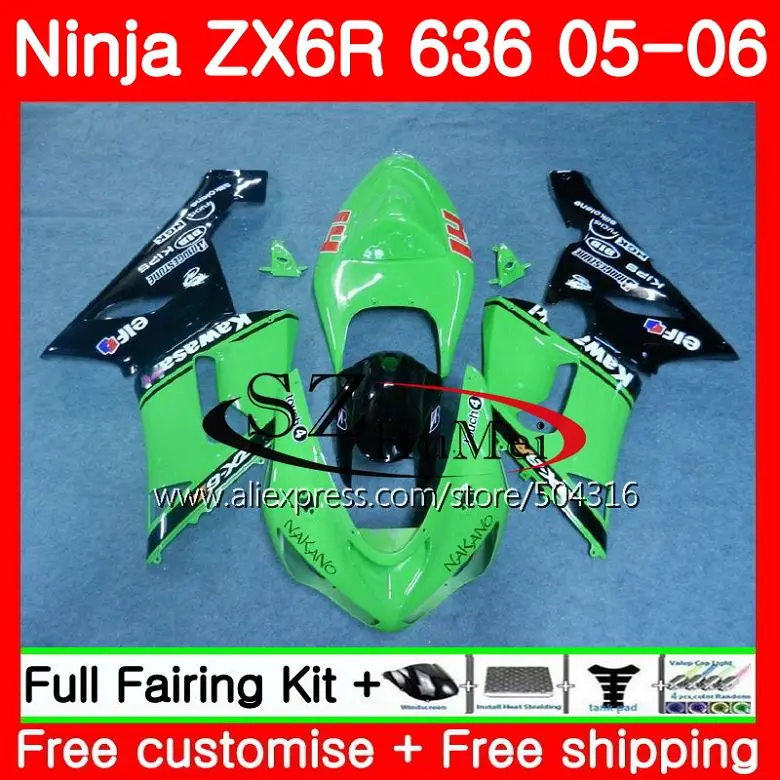 zx 600 groen