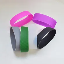 30 шт./лот, высота 25 мм, FDA, силиконовые обертывания для кружек, керамические чашки, рукава, перерабатываемые Экологические стекла, стаканы для воды