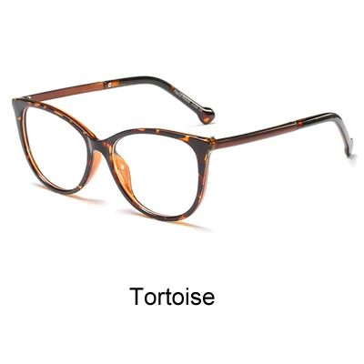 Ralferty винтажные очки прозрачные, оправа женские прозрачные очки Оптические очки от близорукости lunette de vue F95169 - Цвет оправы: Tortoise