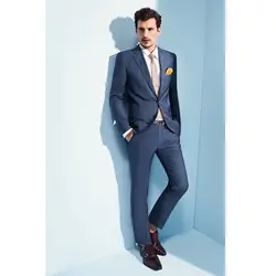 Мужской костюм из двух предметов (coat + pants) мужской модный тонкий костюм мужской деловой костюм Поддержка настройки