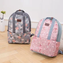 

Korean women's retro casual storage bag travel outdoor backpack can accommodate 13-inch laptop fashion and multi-function storag