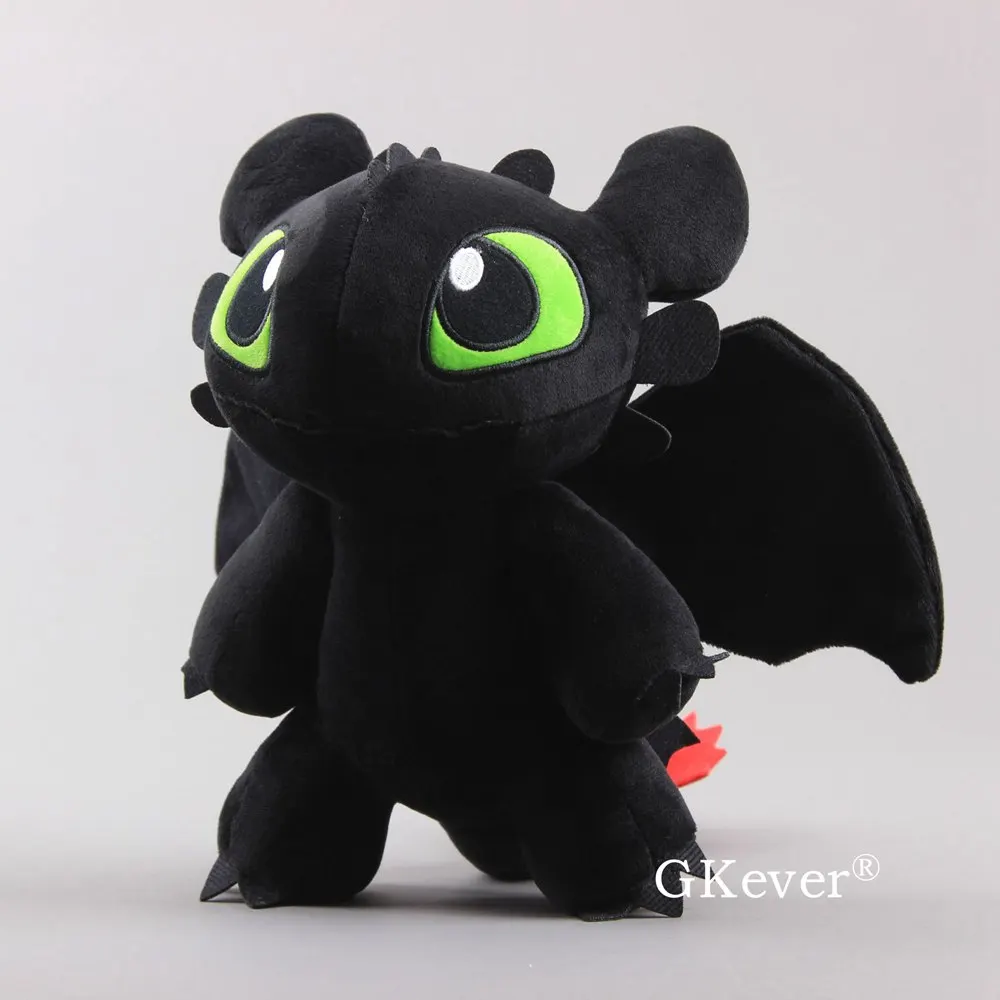 Movie Dolls How to Train Your Dragon Toothless Light Fury Stuffed Animals 1" 30 cm Soft Plush Toys Gift