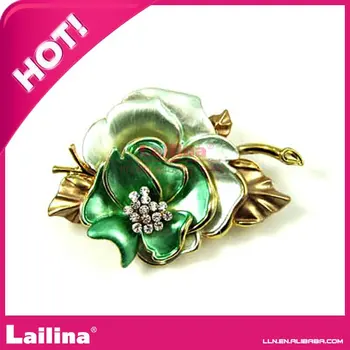 

special flower rhinestone brooch