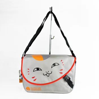 

New Fasion Japanese Anime Natsume Yuujinchou Cartoon Shoulder Bag Messenger Bags Children Satchel Coss Body Schoolbags