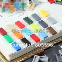 Элементы кирпичные детали 3069 плитка 1x2 Классическая деталь строительный блок игрушка аксессуар Bricklink 003 - изображение