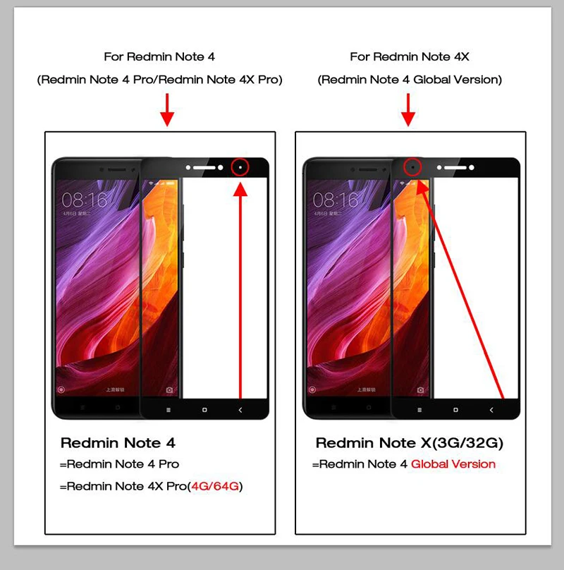 Suntaiho Full Cover Tempered Glass For Xiaomi Redmi 4 4 Pro 4X 4 Prime Redmi Note 4 Pro Note 4X Screen Protector Toughened Film Suntaiho Full Cover Tempered Glass For Xiaomi Redmi 4 4 Pro 4X 4 Prime Redmi Note 4 Pro Note 4X Screen Protector Toughened Film