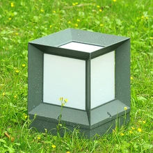 2X chapiter, наружная коробка, светодиодный светильник для ворот, квадратный настенный светильник, светодиодный светильник для коридора, дорожка, забор с воротами, лампа