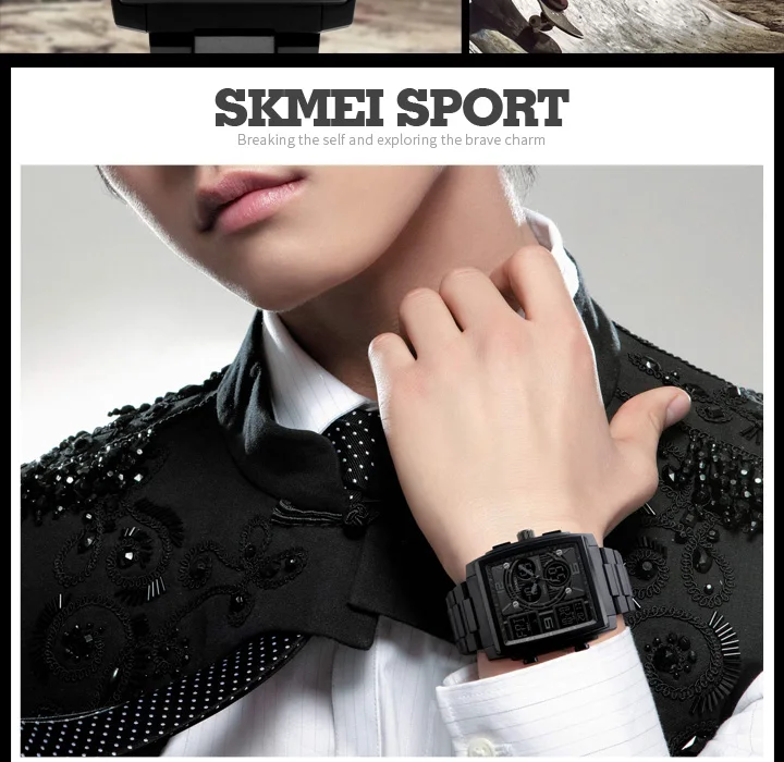 SKMEI кварцевые наручные часы, спортивные часы для мужчин, лучший бренд, Роскошные военные часы, мужские часы, Reloj Hombre Relogios Erkek Kol Saati Montre