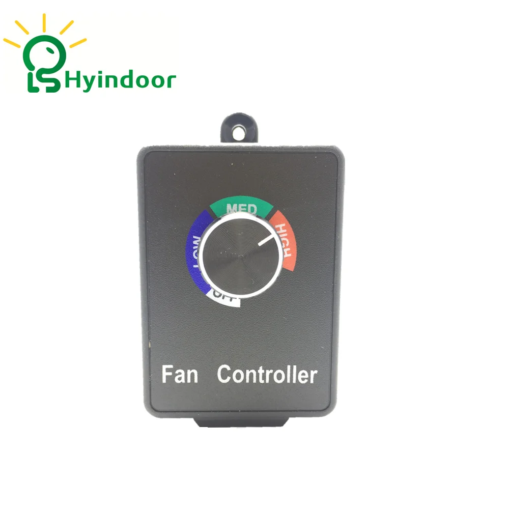 Fan speed control dial Fan speed control dial