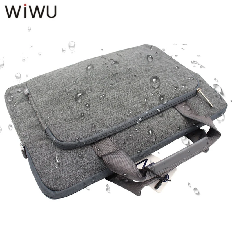 WIWU New Denim Laptop Briefcase for Dell 14 15.6 Handle Bag for Xiaomi Notebook Air 13.3 Laptop Case for Lenovo Laptop Bag 17.3