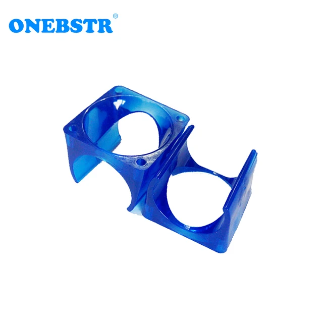 Best Price 2Pcs/lot E 3D V6 fan cover 3D printer DIY injection molding cooling POM plastic blue fan cover use for 3010 fan Best Price 2Pcs/lot E 3D V6 fan cover 3D printer DIY injection molding cooling POM plastic blue fan cover use for 3010 fan