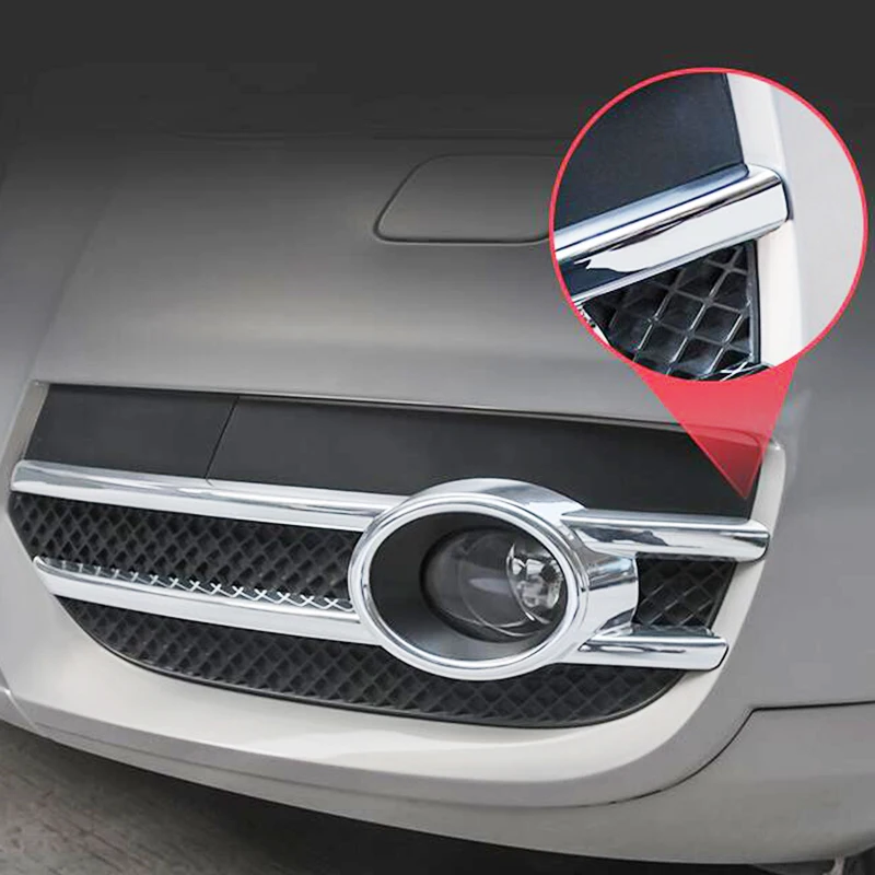 Для Audi Q3 2012 2013 2014 2015 Аксессуары ABS хромированный автомобильный передний