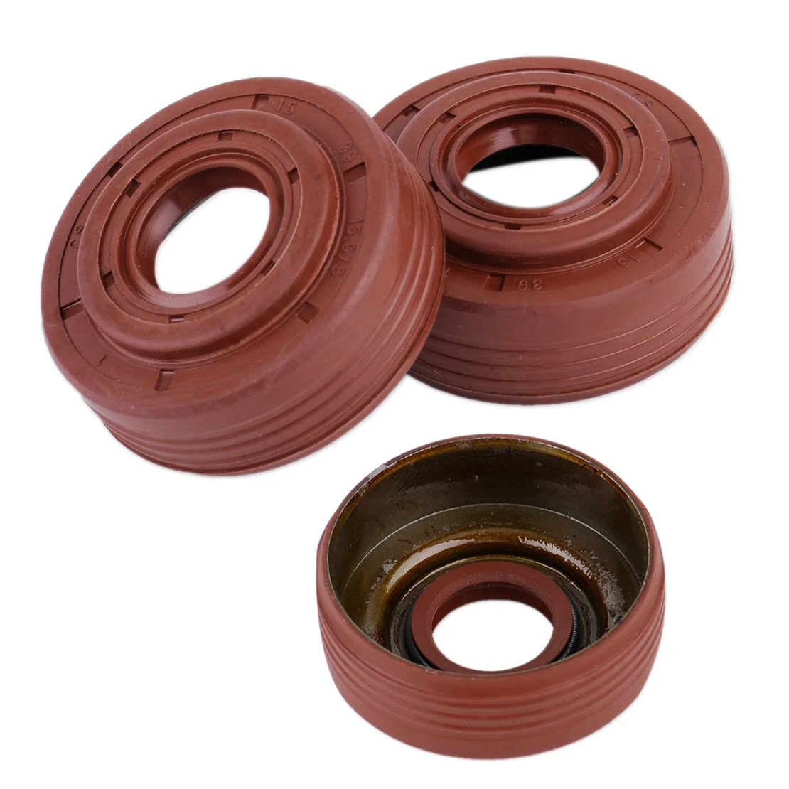 

LETAOSK New 2pcs Oil seal set Fit for HUSQVARNA 340 345 346XP 350 Chainsaw 503 93 23 02