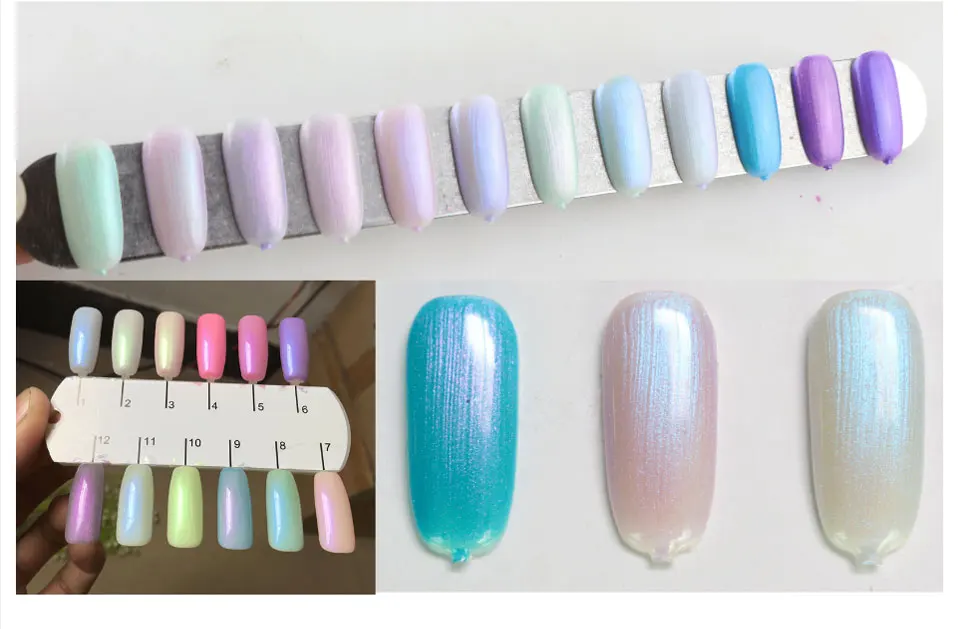 Beautilux Brand 1pc Pearl Shell Mermaid Color Soak Off UV LED Gel Nail Polish Nails Gel Varnish Gels Nail Art Lacquer 10ml (3)