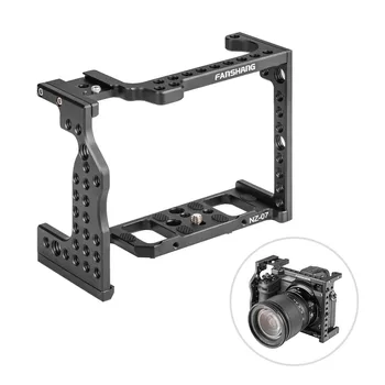

Aluminum Camera Video Cage Mount Rig for Nikon Z6/Z7 Video Camera Cage Protective Camera Stabilizer