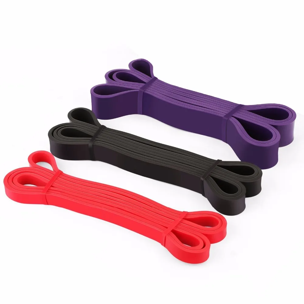 Fitness Resistance Bands Rubber Pull Up Bands Gym Strength Training Equipment 208cm Power Latex Band Loop Strap