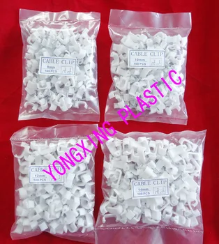 

400pcs flat nail clips 9mm 10mm 12mm 14mm