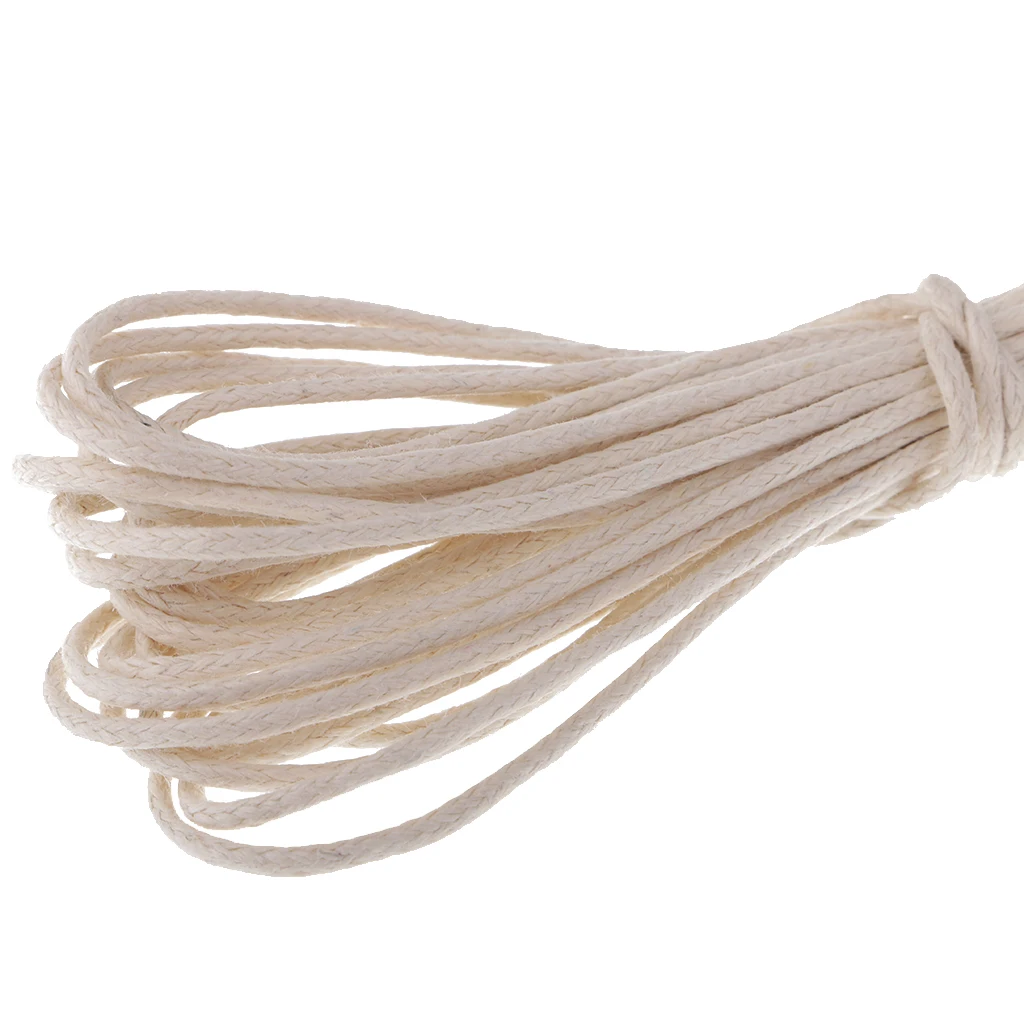 10yd 1.5mm Durable Handmade Leather String Jewelry Making Bracelet DIY Thread Cord for Necklace Bracelet Anklet Craft