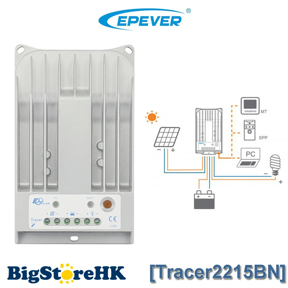 

EPSOLAR TRACER MPPT 20A 2215bn SOLAR Charge Controller Solar Tracker Controller for Renewable Energy System