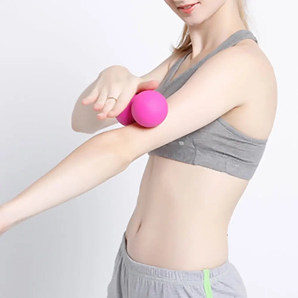 Friorange арахис Лакросс массажные шарики двойной Лакросс мяч релиз массаж ног для йоги фитнеса спорта расслабление мышц