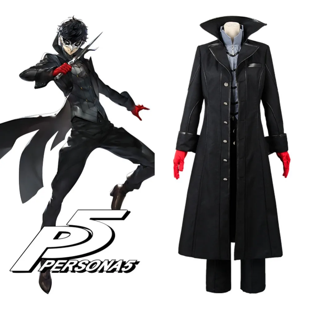 P5 Persona 5 Joker Hero Arsène Halloween Cosplay Costume Comic Con Outfit