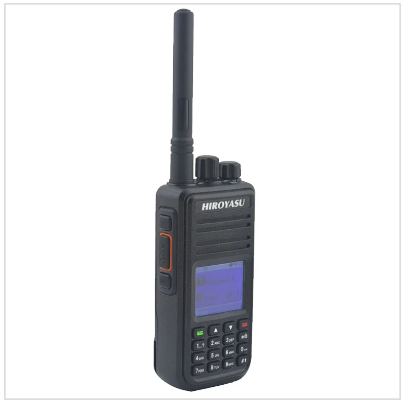 DMR Двухканальные рации hiroyasu md-380 UHF 400-480 мГц DMR цифровой Портативный двусторонней Радио
