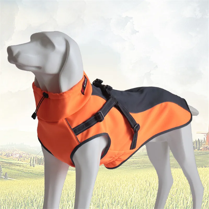 

2017 New Pet Dog Clothes Thickening Waterproof Reflective Warm Winter Pets Clothes Pet Soft Coat Jacket