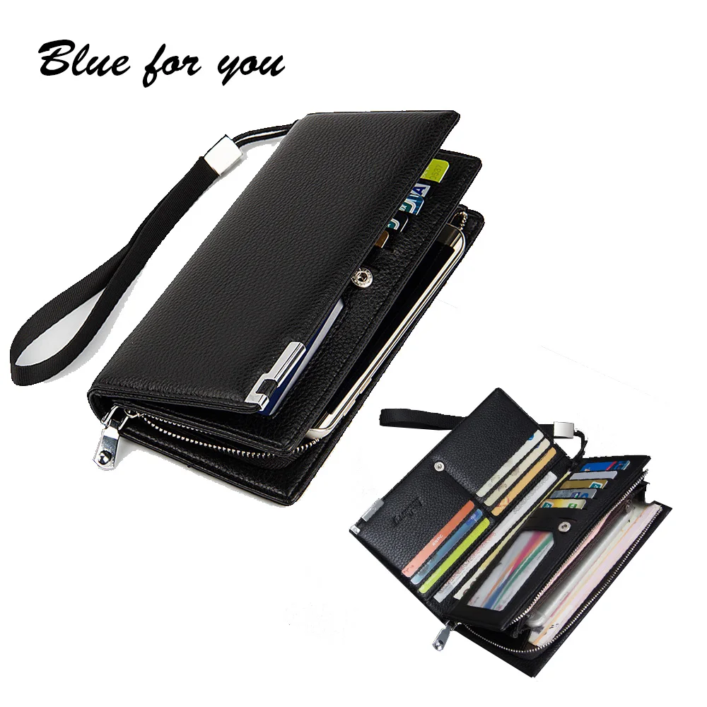 2016 New Fashion Men Wallets Casual Wallet Men Purse Clutch Bag Brand