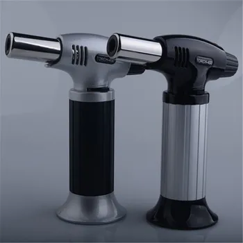 

Creative Metal Straight Into The Windproof Welding Spray Gun Lighter Outdoor Barbecue Kitchen Ignition Portable Practical