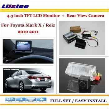 

Liislee For Toyota Mark X / Reiz 2010 2011 2012 4.3" TFT LCD Monitor + Car Rearview Back Up Camera = 2 in 1 Car Parking System