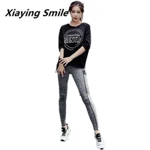 Xiaying Smile женский свободный Дышащий Оптом Спортивный Комплект Для Бега Йога летний Быстросохнущий тренажерный зал, фитнес, йога спортивная одежда костюм