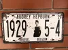 Car Retro Art License Metal Plate 3