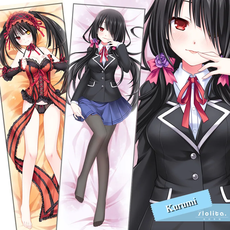 Чехол для подушки с аниме датой и Live Tokisaki Kurumi симпатичный чехол обнимания тела