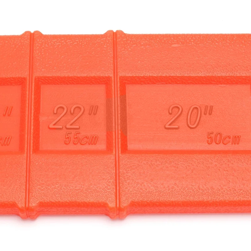 DWZ 20'' 22'' 24'' Orange Chainsaw Bar Cover Scabbard Universal Guide Plate
