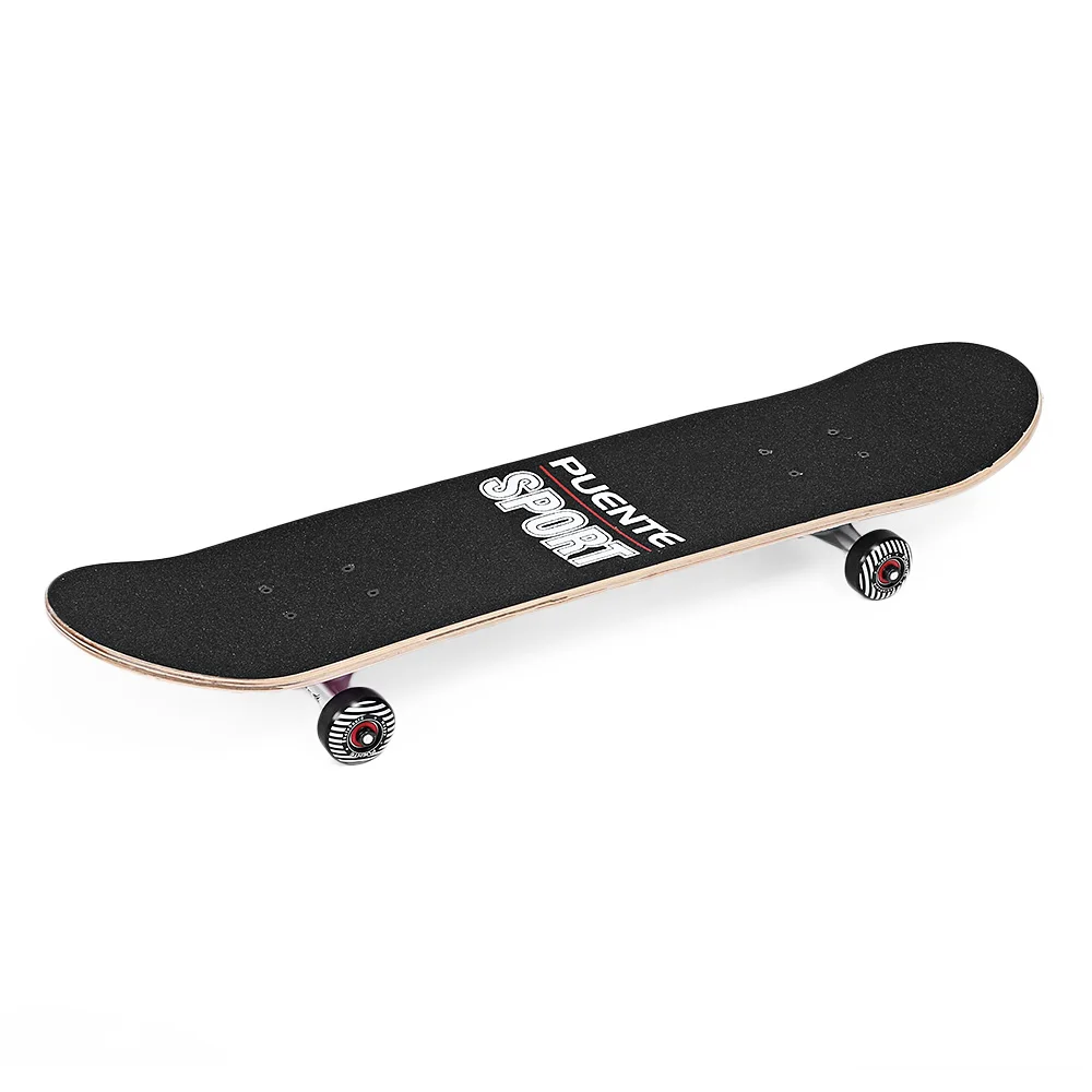PUENTE 602 ABEC 9 четырехколесный скейтборд для взрослых двухслойная 7 слойная длинная