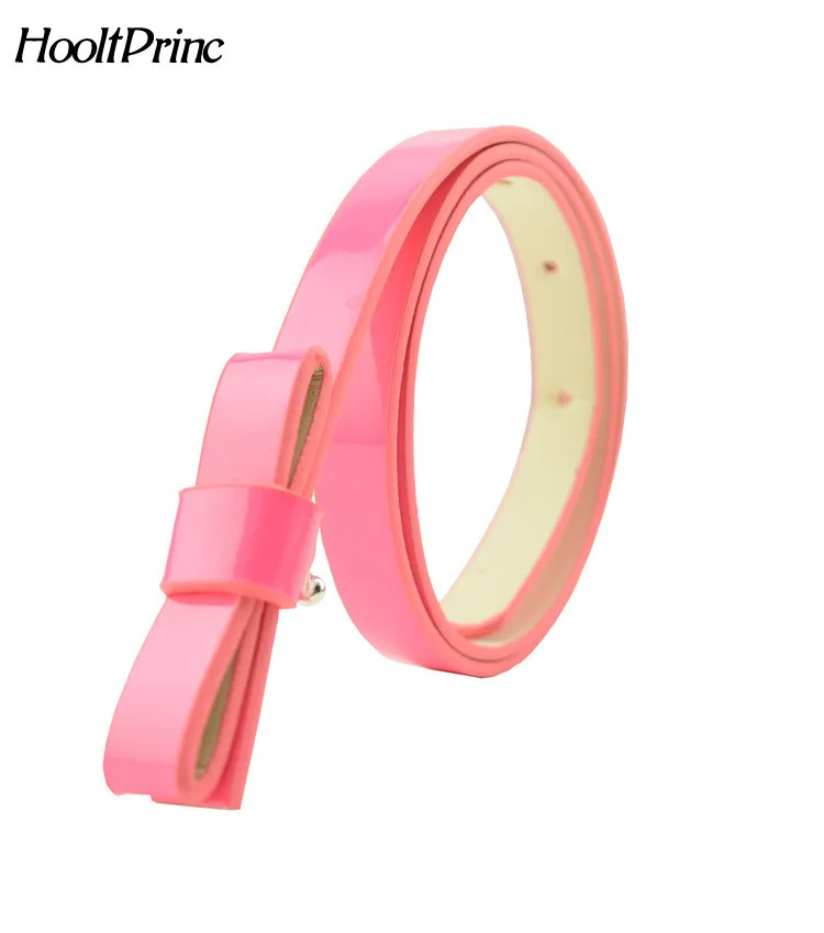 

Brand2019 100% Of New Goods Wholesale Fashion Joker Bowknot Adornment Kids Belt Female Children Belt High Quality PU Belt