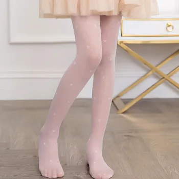 

2019 Summer Children Girls Tights Ballet Dance Girls Stockings Transparent Children Pantyhose for Girls thin collant fille